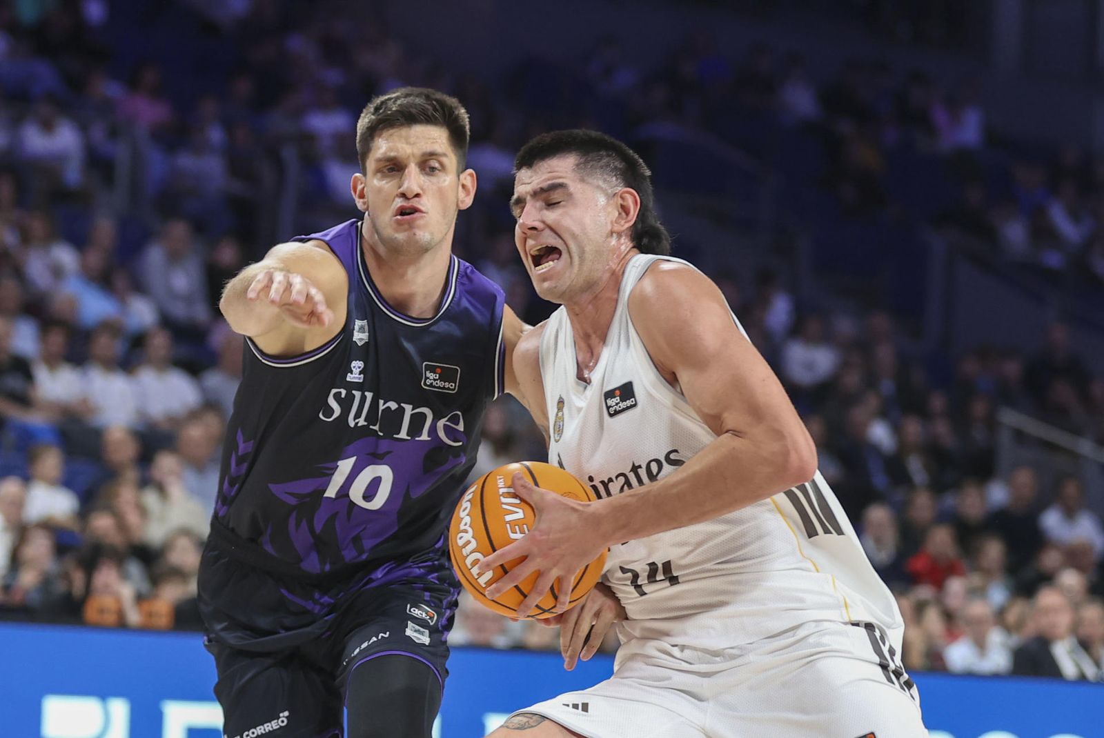 Deck ante el Bilbao Basket