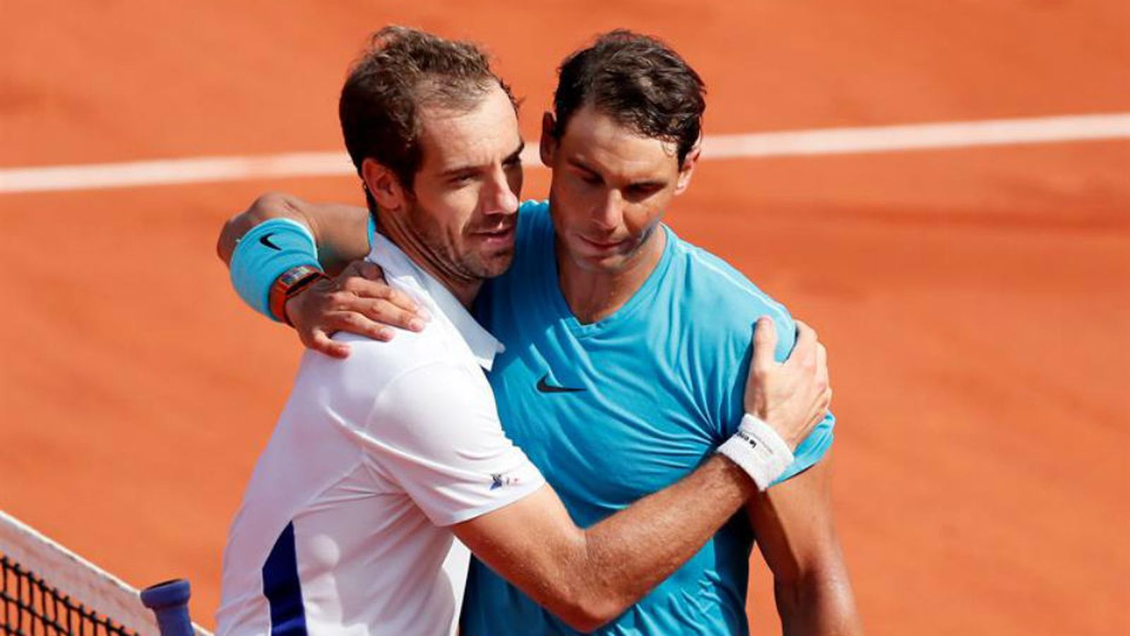Gasquet y Rafa Nadal