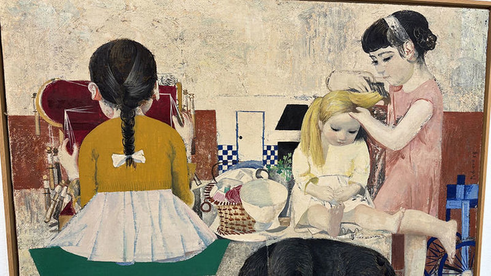 'Niñas al sol' de  Antonio Pedrero
