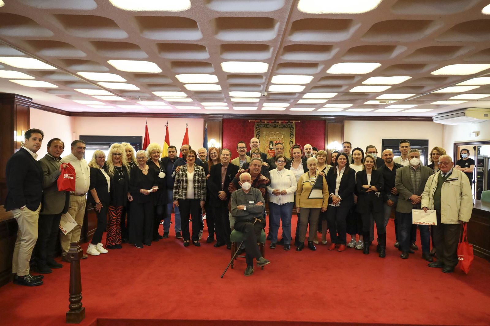 Recepción a los nominados en la IX edición de los Premios Mostoleños