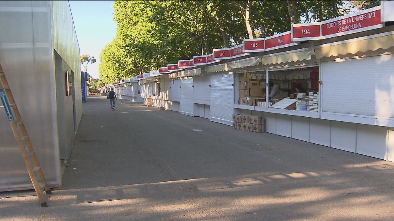 Librerías tradicionales en la Feria del Libro de Madrid