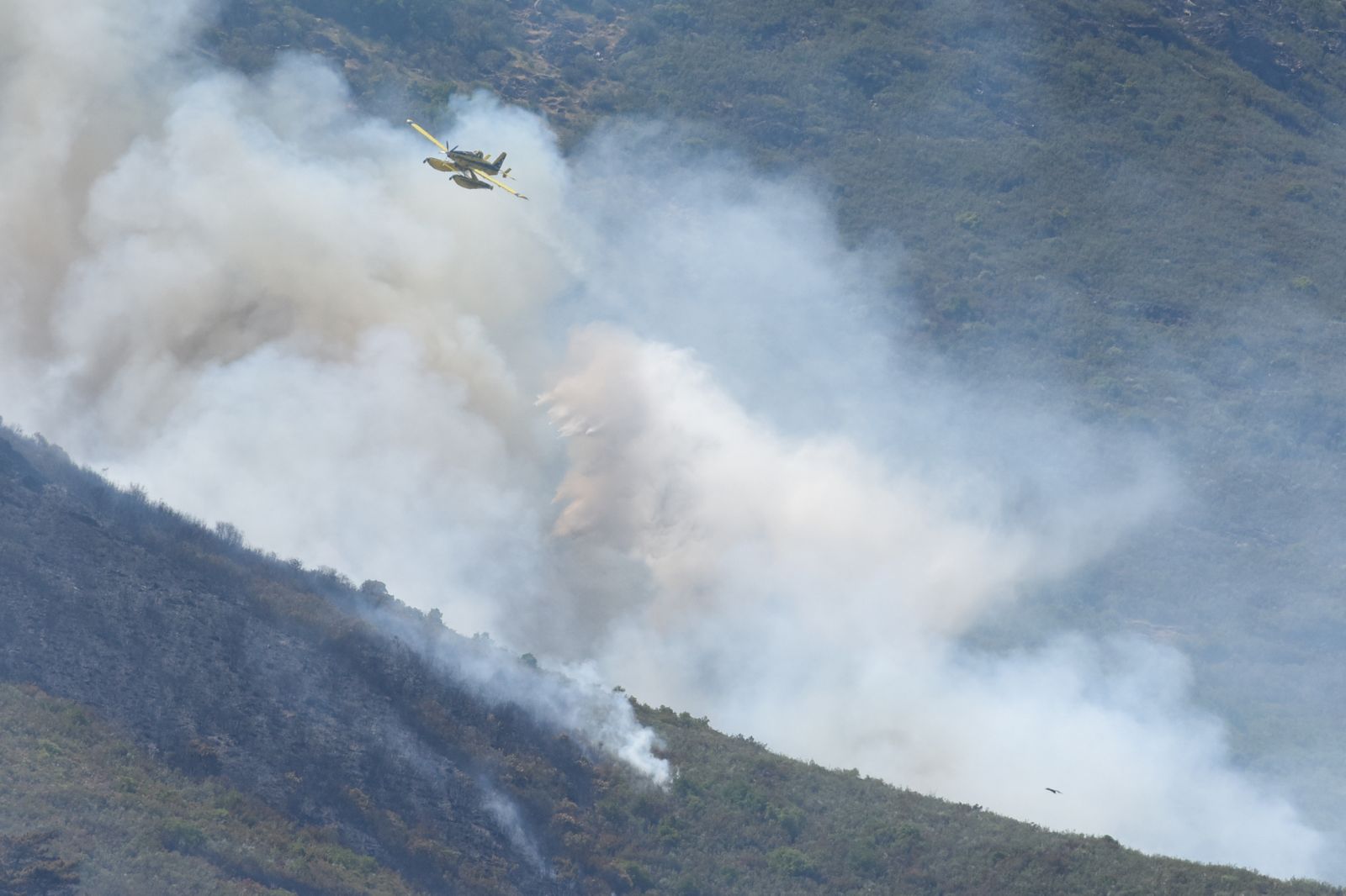 Incendio en Las Hurdes