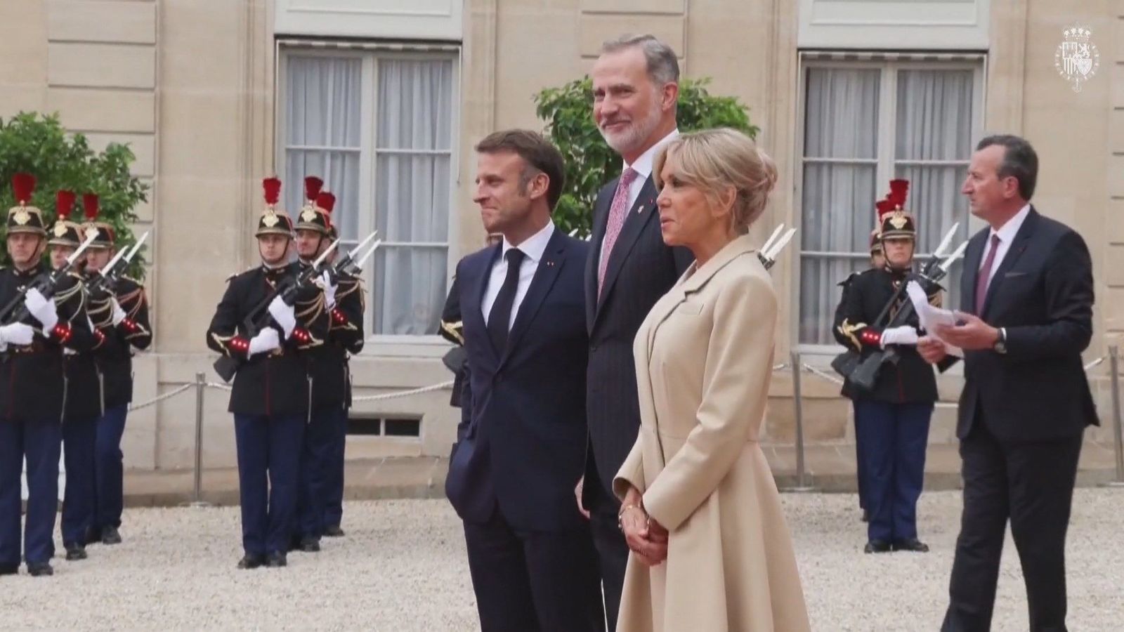 Los reyes asisten en París a la ceremonia inaugural de los Juegos Olímpicos