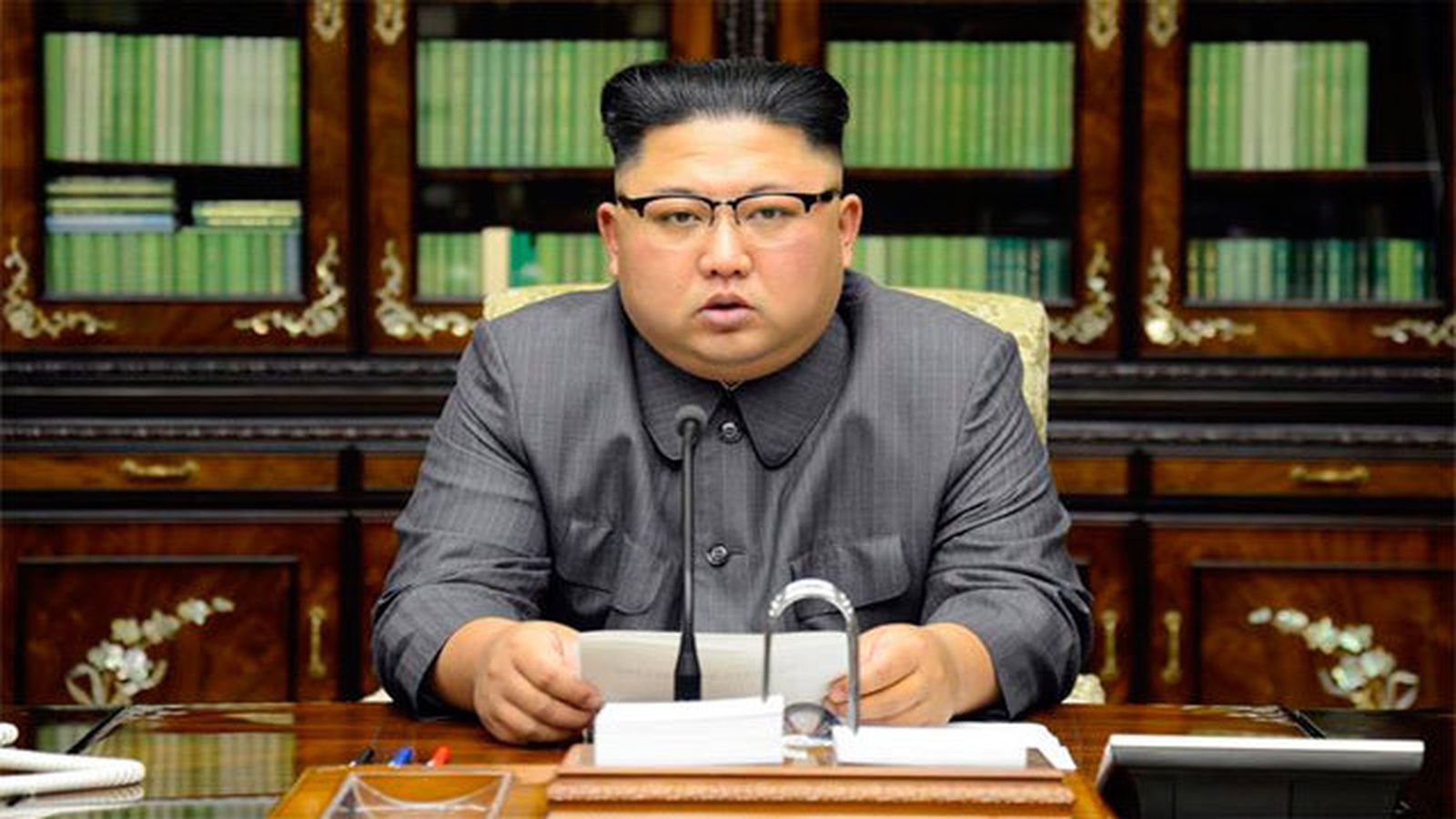 El líder norcoreano, Kim Jong-un