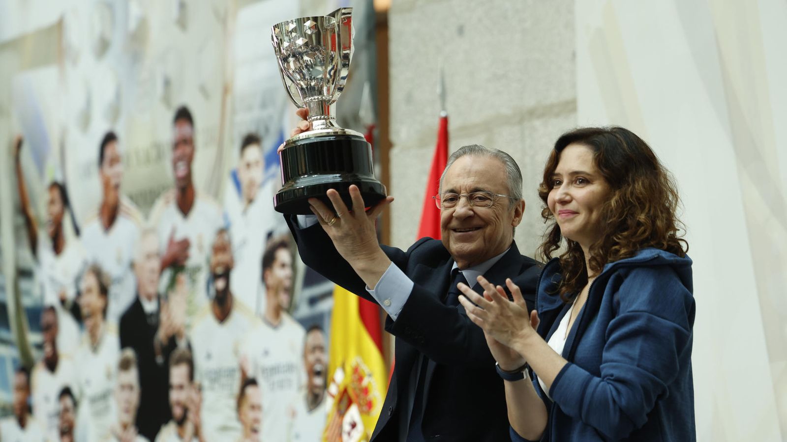 Florentino Pérez e Isabel Díaz Ayuso