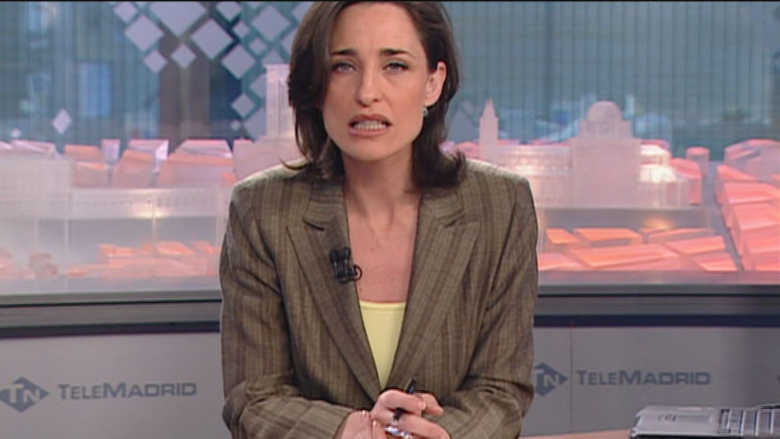Así fue el primer avance informativo de Telemadrid sobre el 11-M