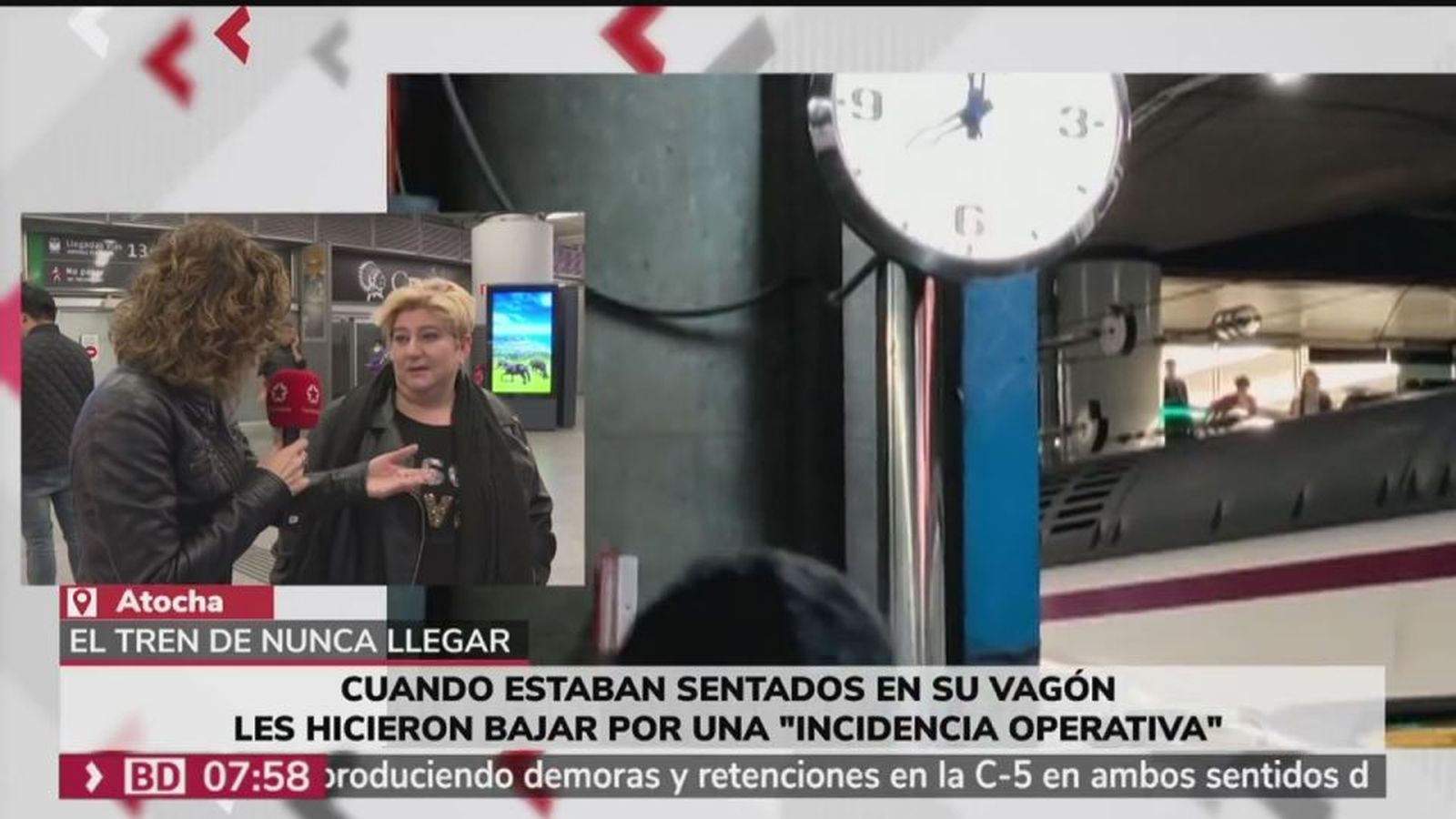 Nueva jornada de retrasos en los Avant y en la red de Cercanías