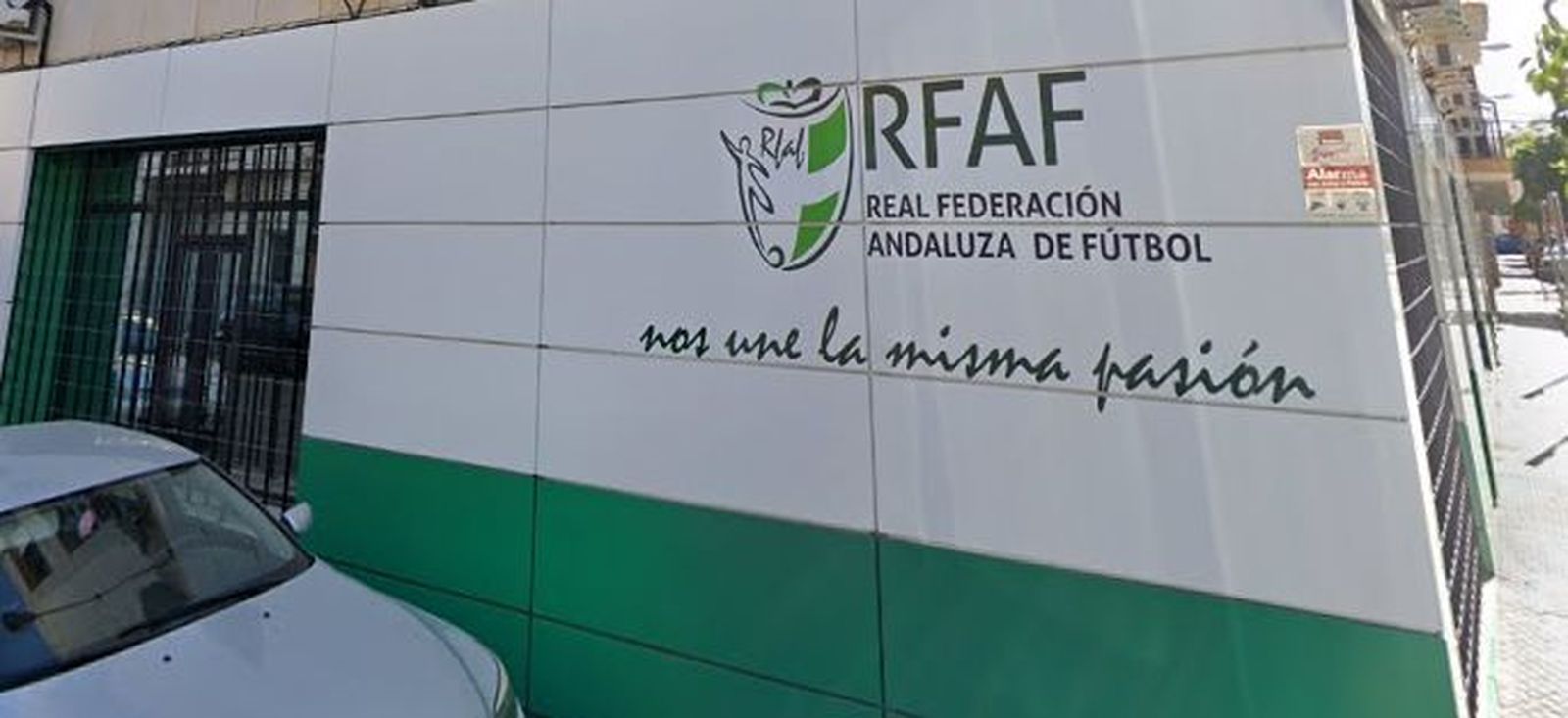 Sede de la Real Federación Andaluza de Fútbol en Sevilla