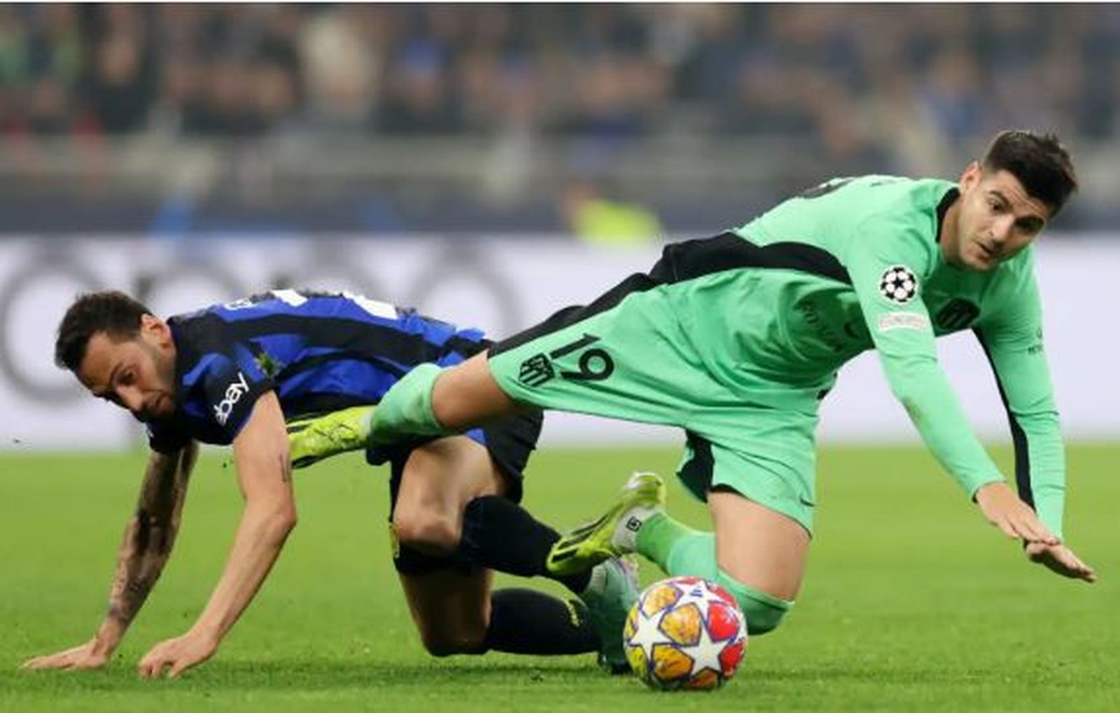 Morata ante el inter