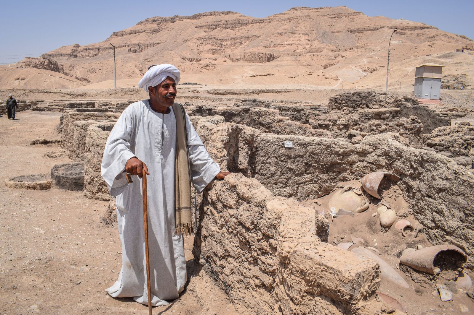 Hallada la ciudad perdida de Luxor enterrada desde hace 3.000 años bajo las arenas de Egipto