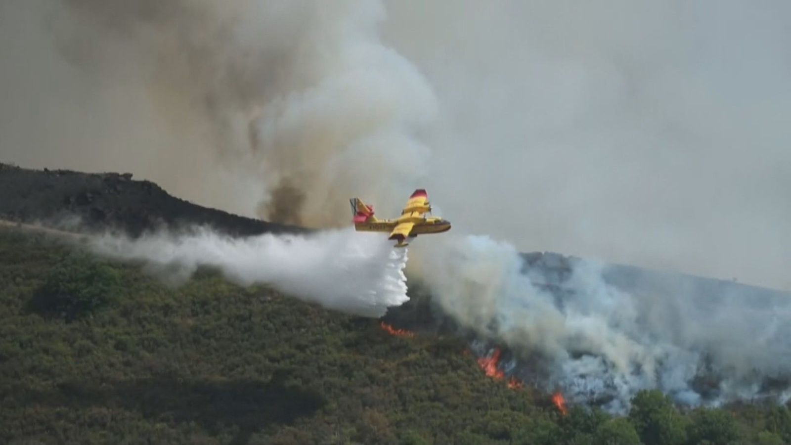 Mejora la situación de los incendios forestales en Castilla y León, con ocho de ellos aún en nivel 2