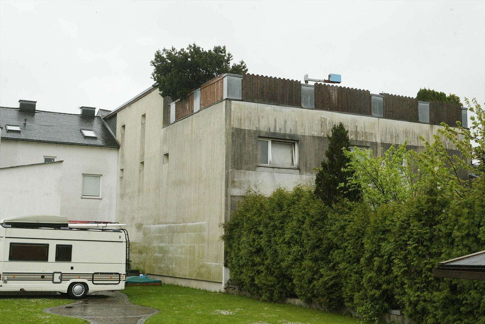 Casa donde vivía el  "monstruo de Amstetten"