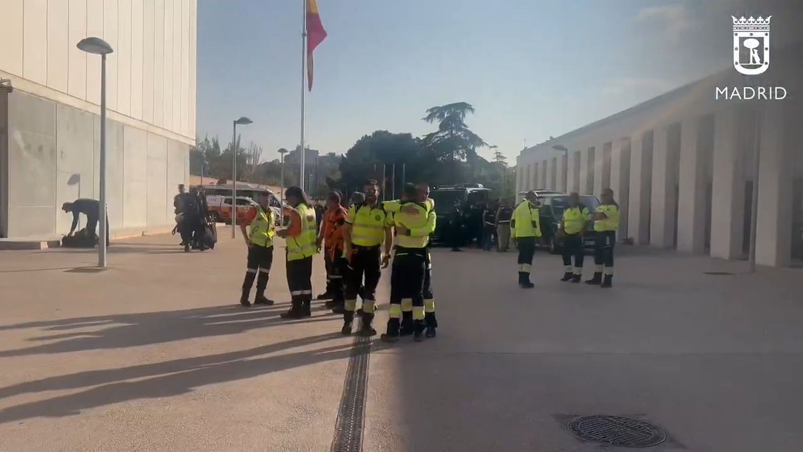 Equipo del Samur regresa a Madrid tras ayudar en Valencia por la DANA