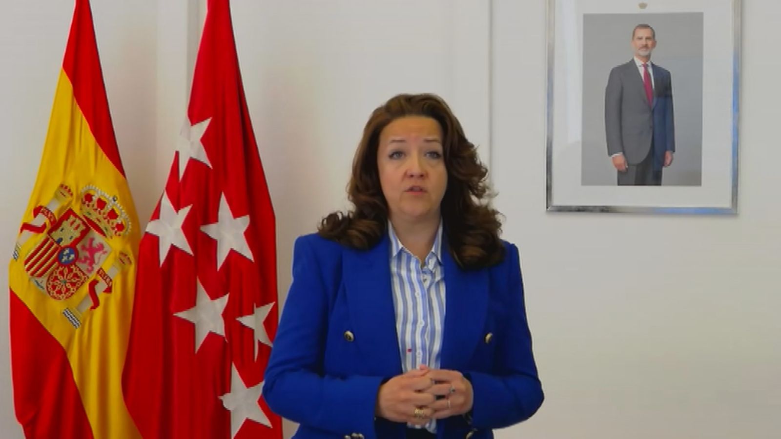 Fátima Matute, consejera de Sanidad de la Comunidad de Madrid