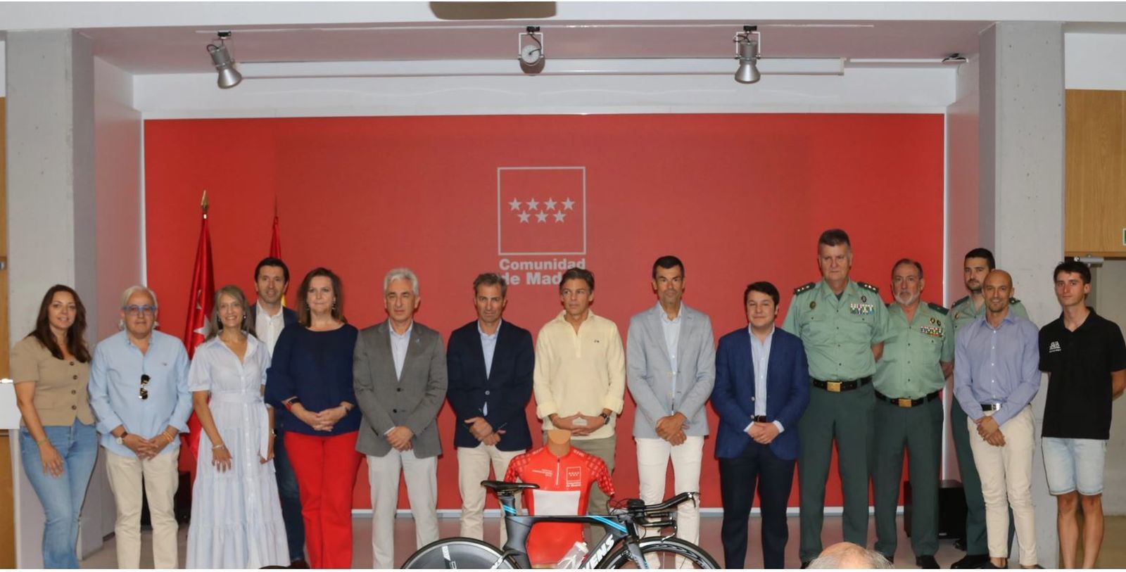 Presentgación de la Vuelta a Madrid sub'23
