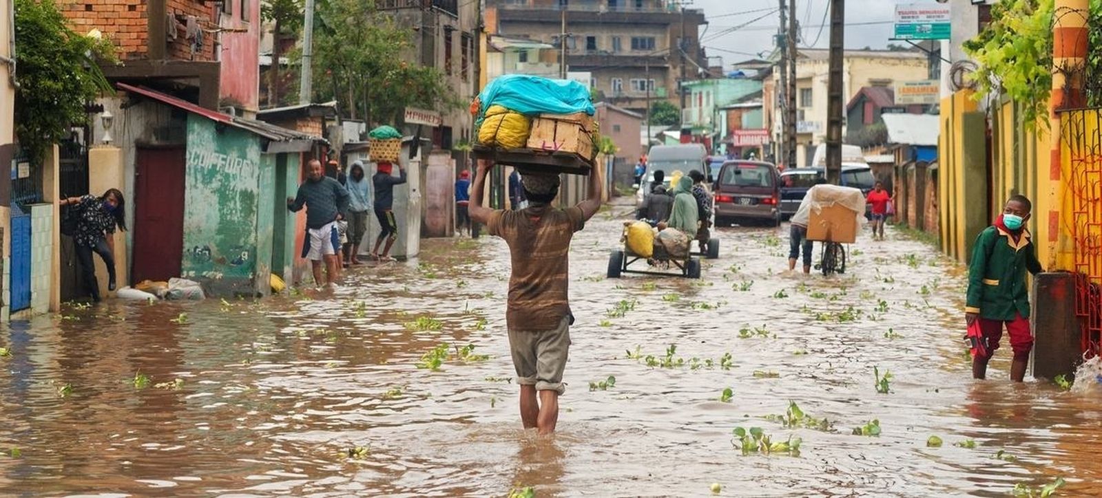 Inundaciones en Madagascar