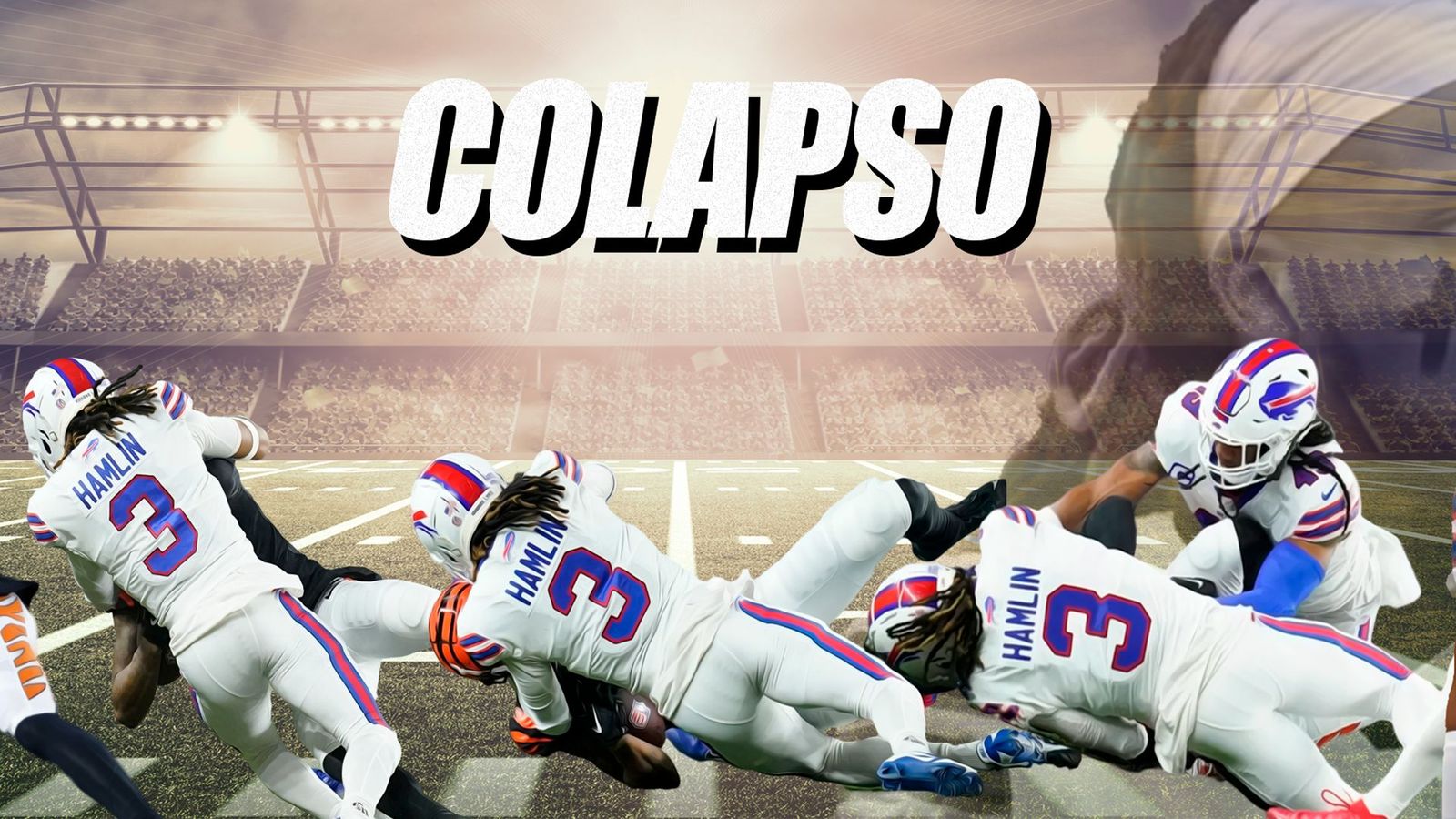 Damar Hamlin, en estado crítico tras colapsar en partido de la NFL