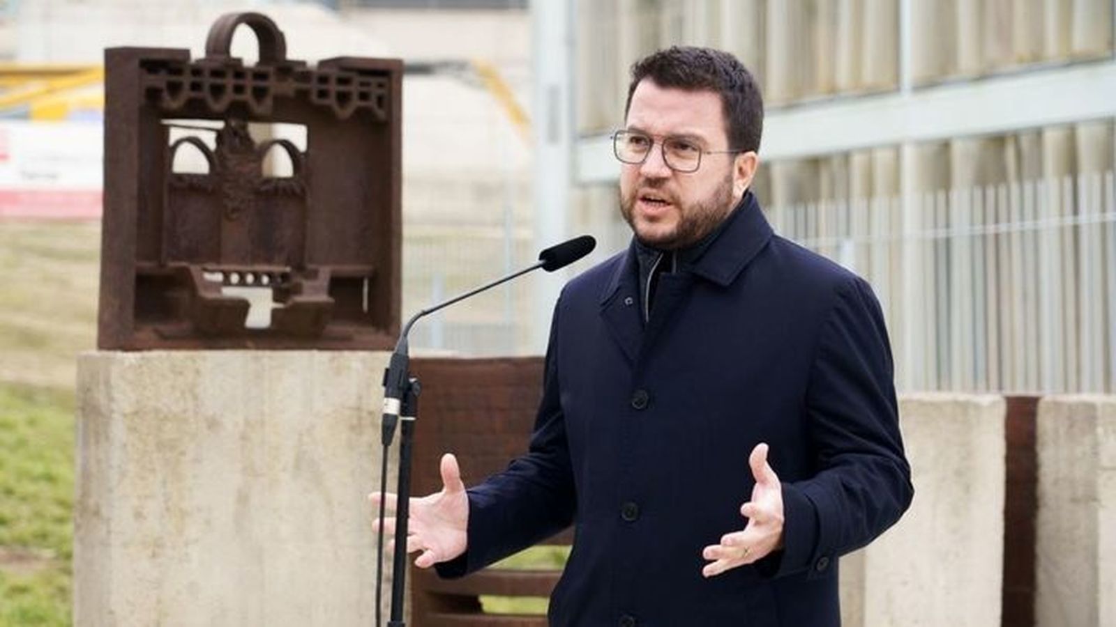 Pere Aragonès, presidente de la Generalitat de Cataluña
