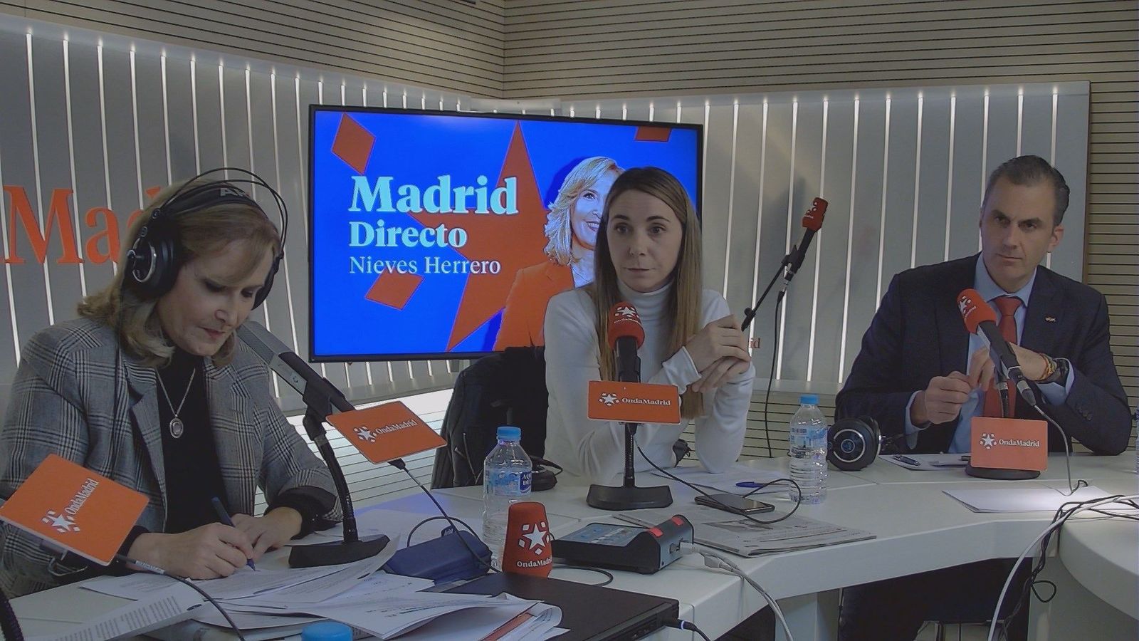 Ortega Smith, Espinar y Miranda en Com Permiso