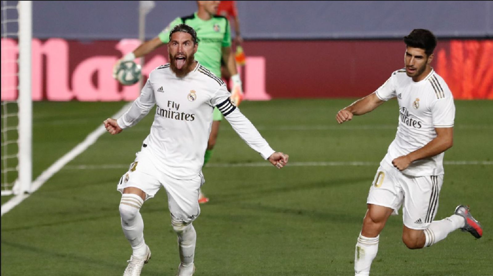 Sergio Ramos y Marco Asensio