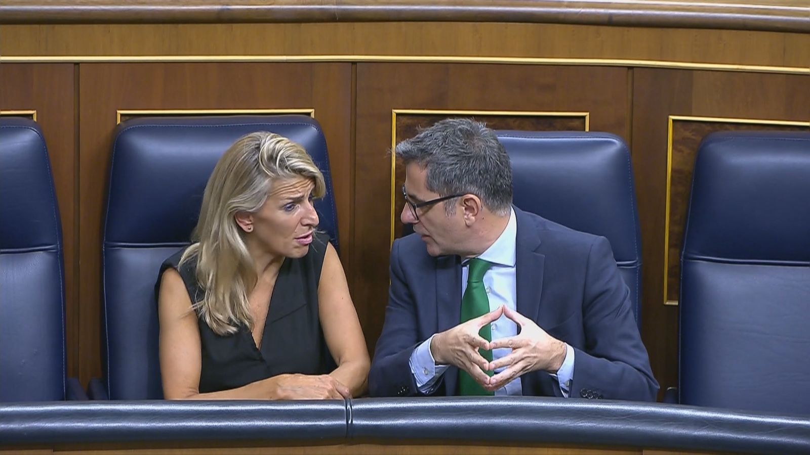 El PSOE logra el apoyo de Sumar a su paquete fiscal mientras apura la negociación con ERC