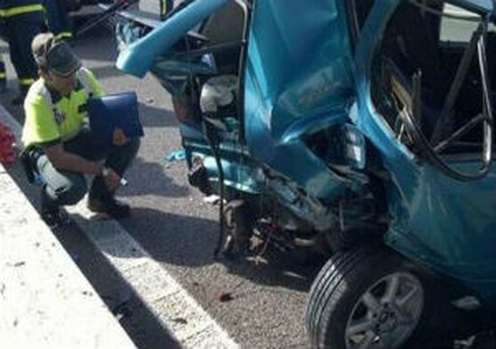 Accidente en la A-3