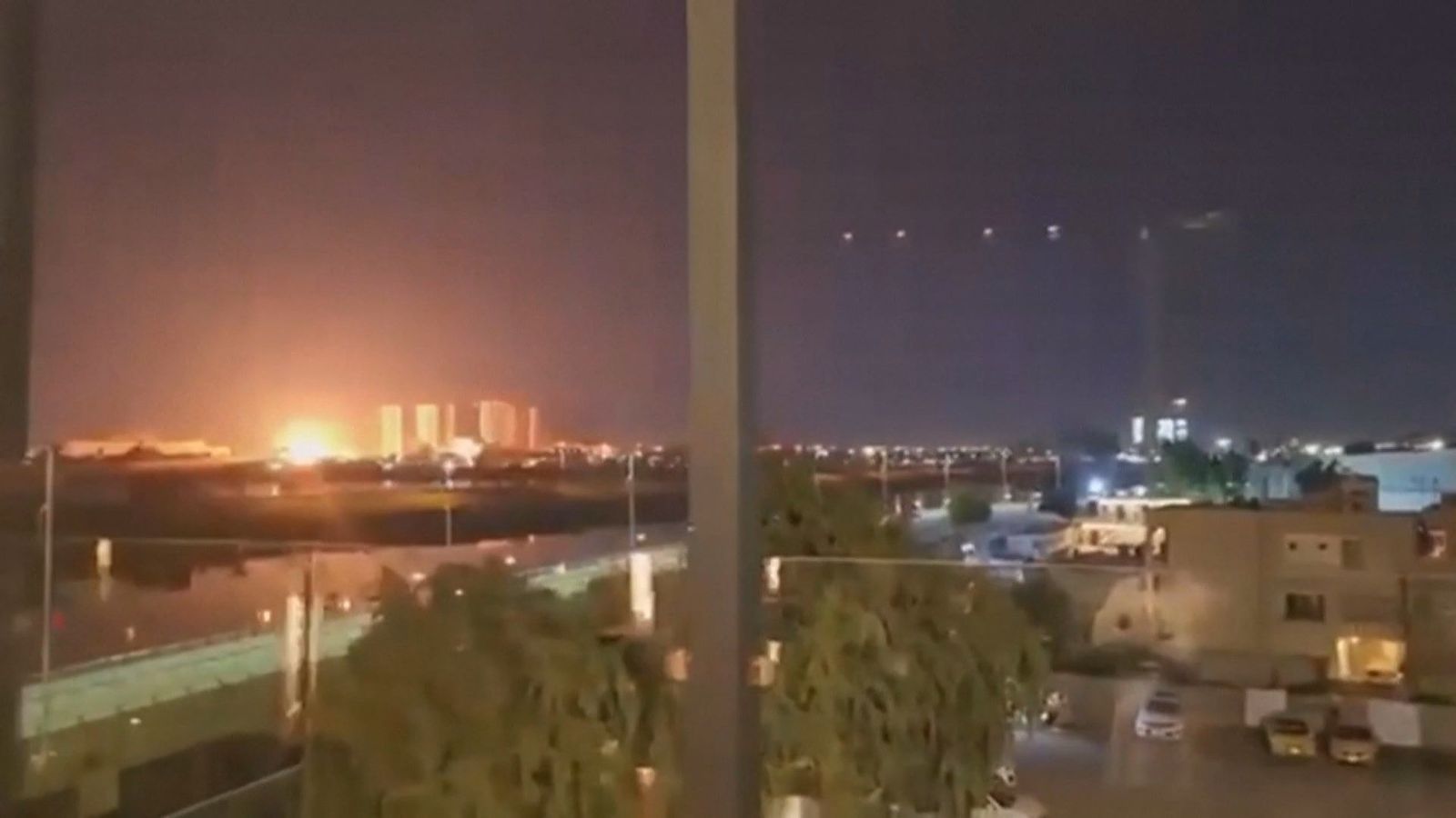 La embajada de EEUU en Bagdad recibe un nuevo ataque aéreo iraní