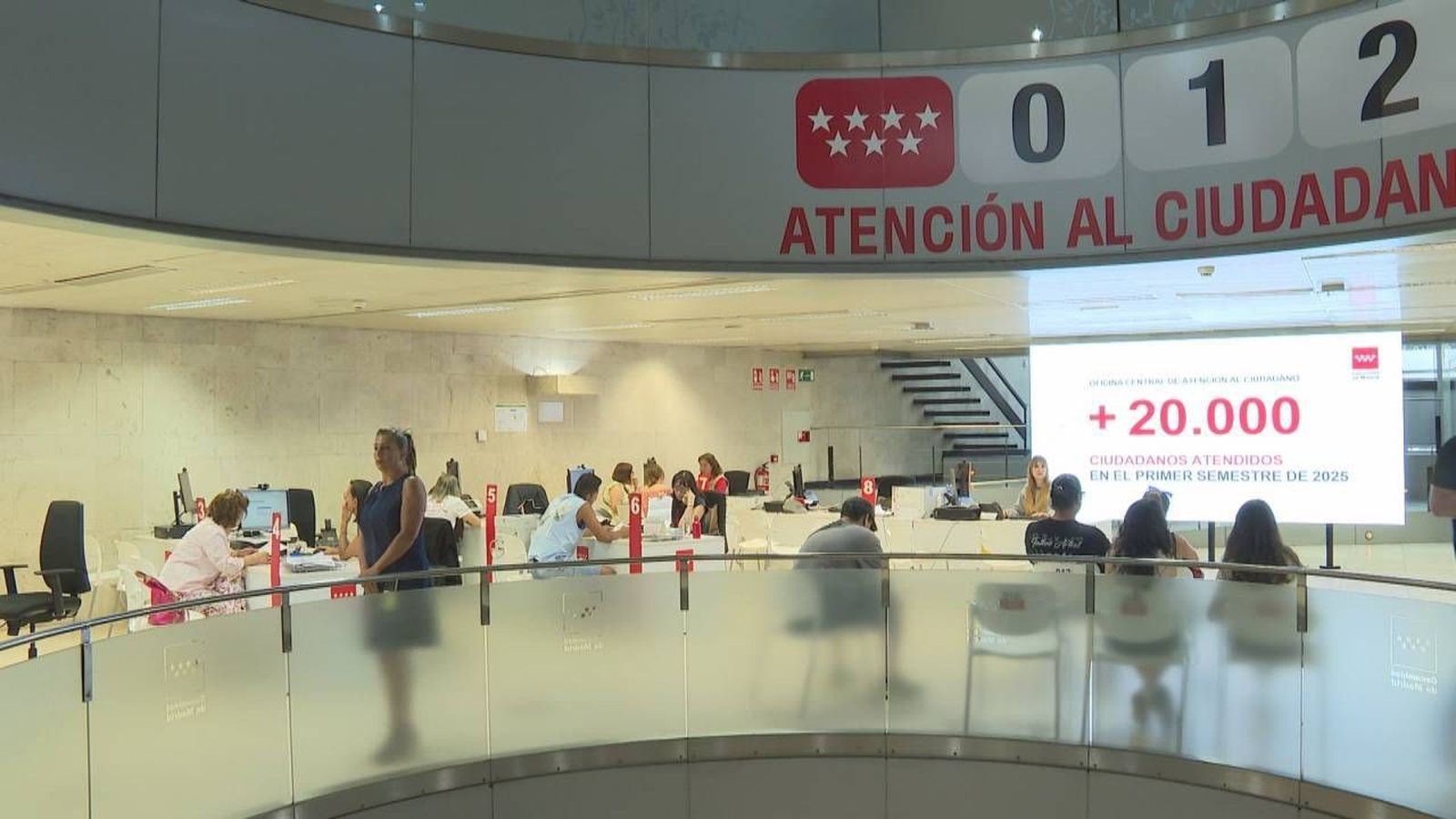 Se dispara el uso de las oficinas de atención al ciudadano de la Comunidad de Madrid