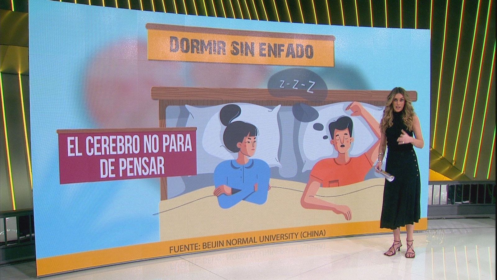 ¿Qué beneficios tiene no enfadarse antes de dormir?