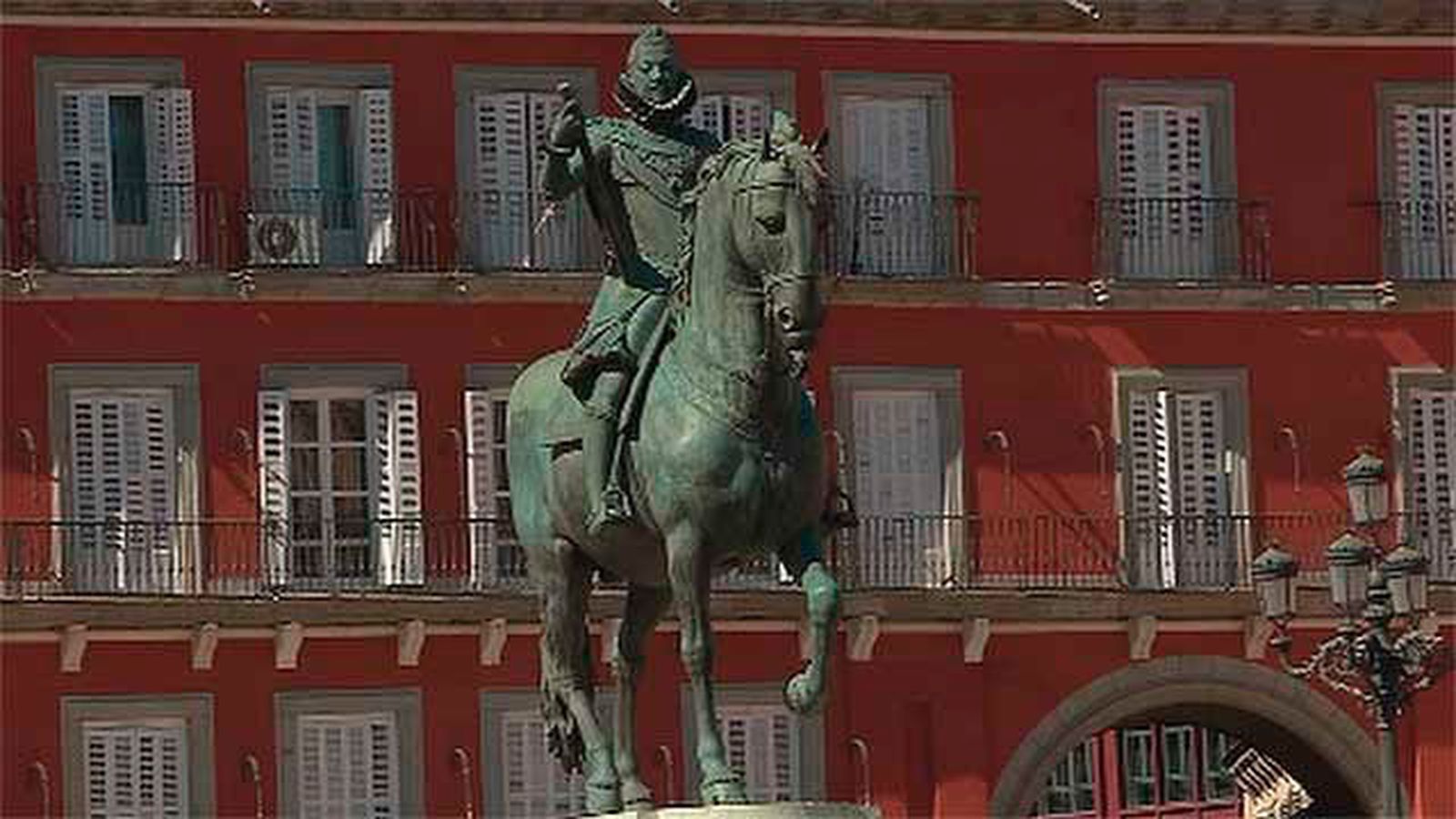 Estatua de Felipe III en la plaza Mayor