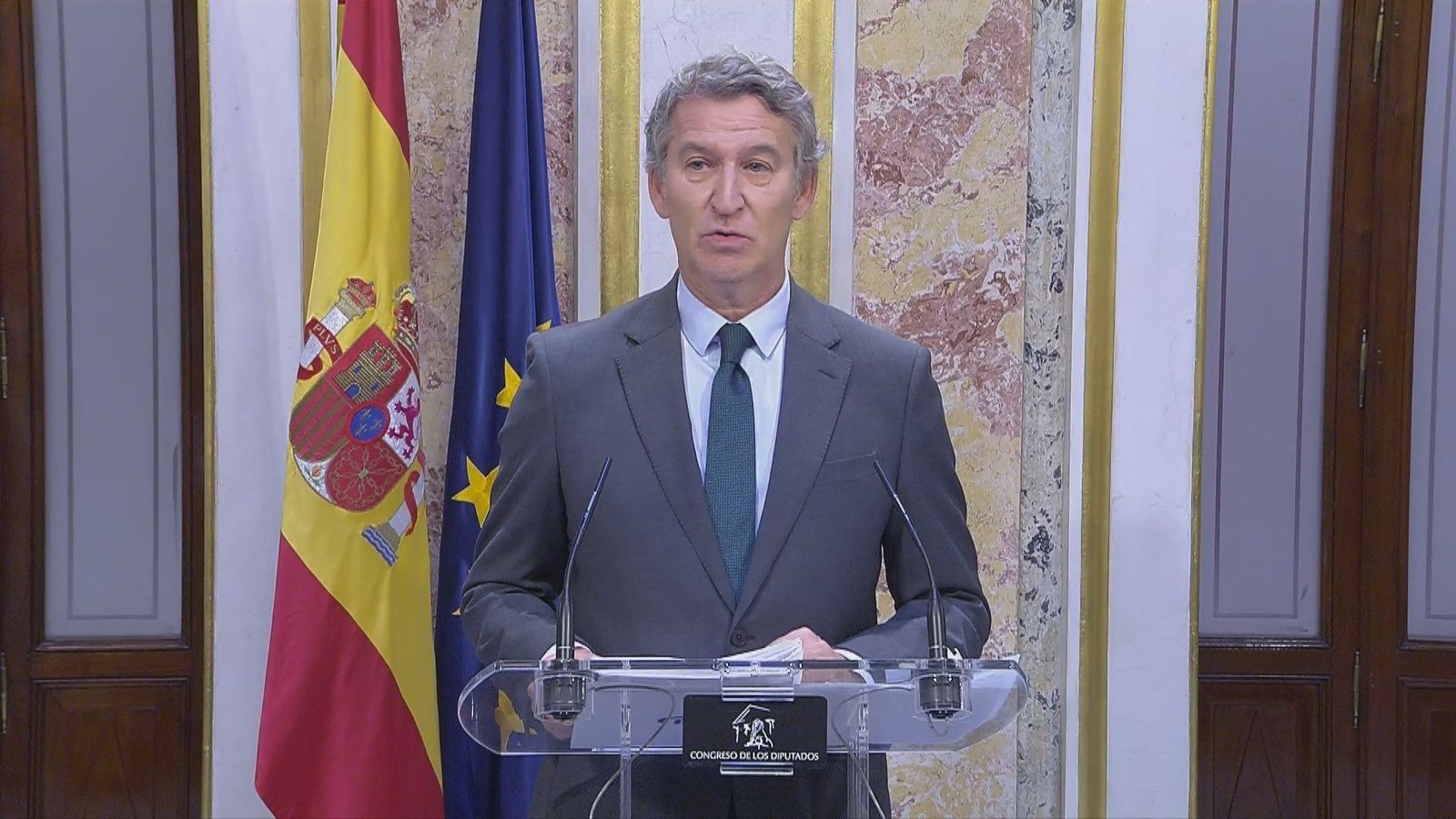 Feijóo ve "insoportable" la situación de Pedro Sánchez y se pregunta por qué los socios le sostienen