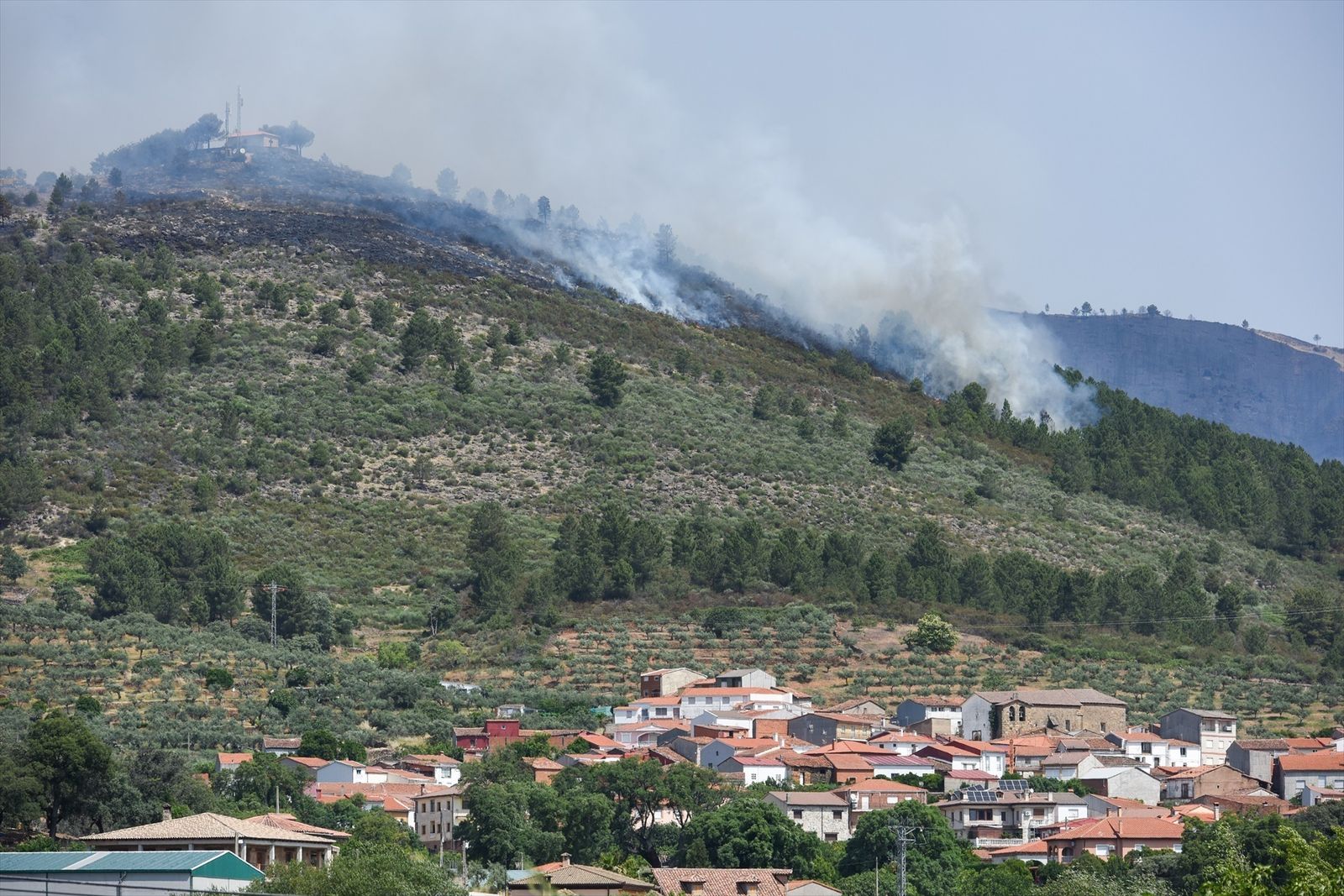 incendio Hurdes y Gata