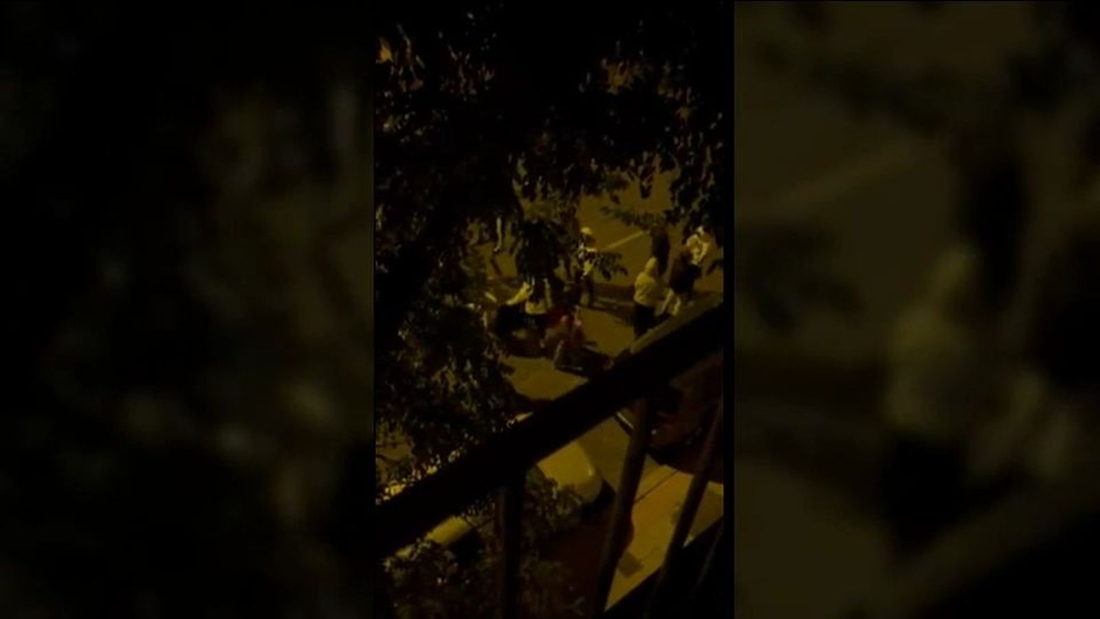 Tres heridos por arma blanca tras el desalojo de un botellón multitudinario en el Parque del Oeste