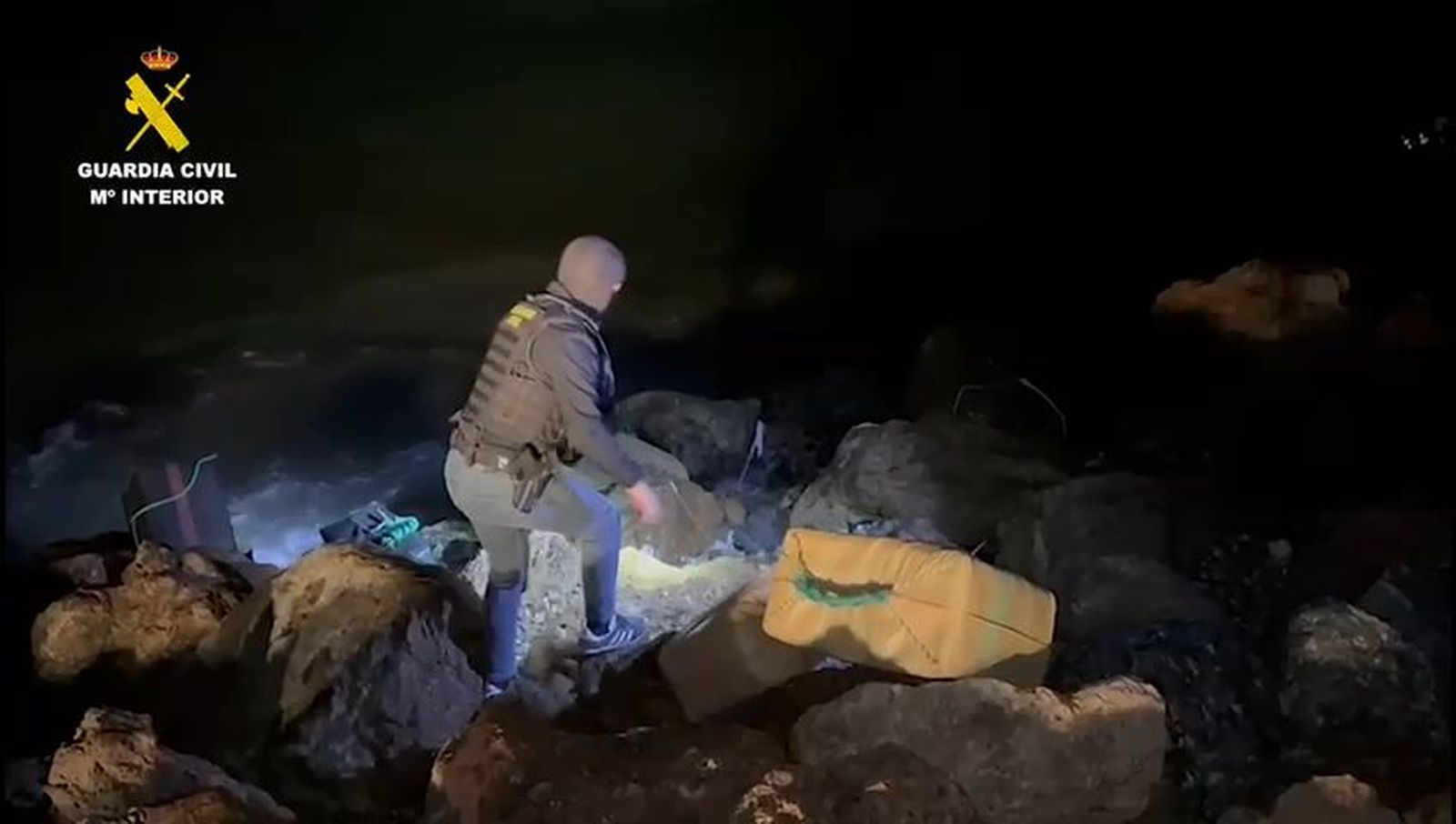 Operación antidroga en la costa de Almería: Incautan 2.600 kilos de hachís y detienen a 11 personas