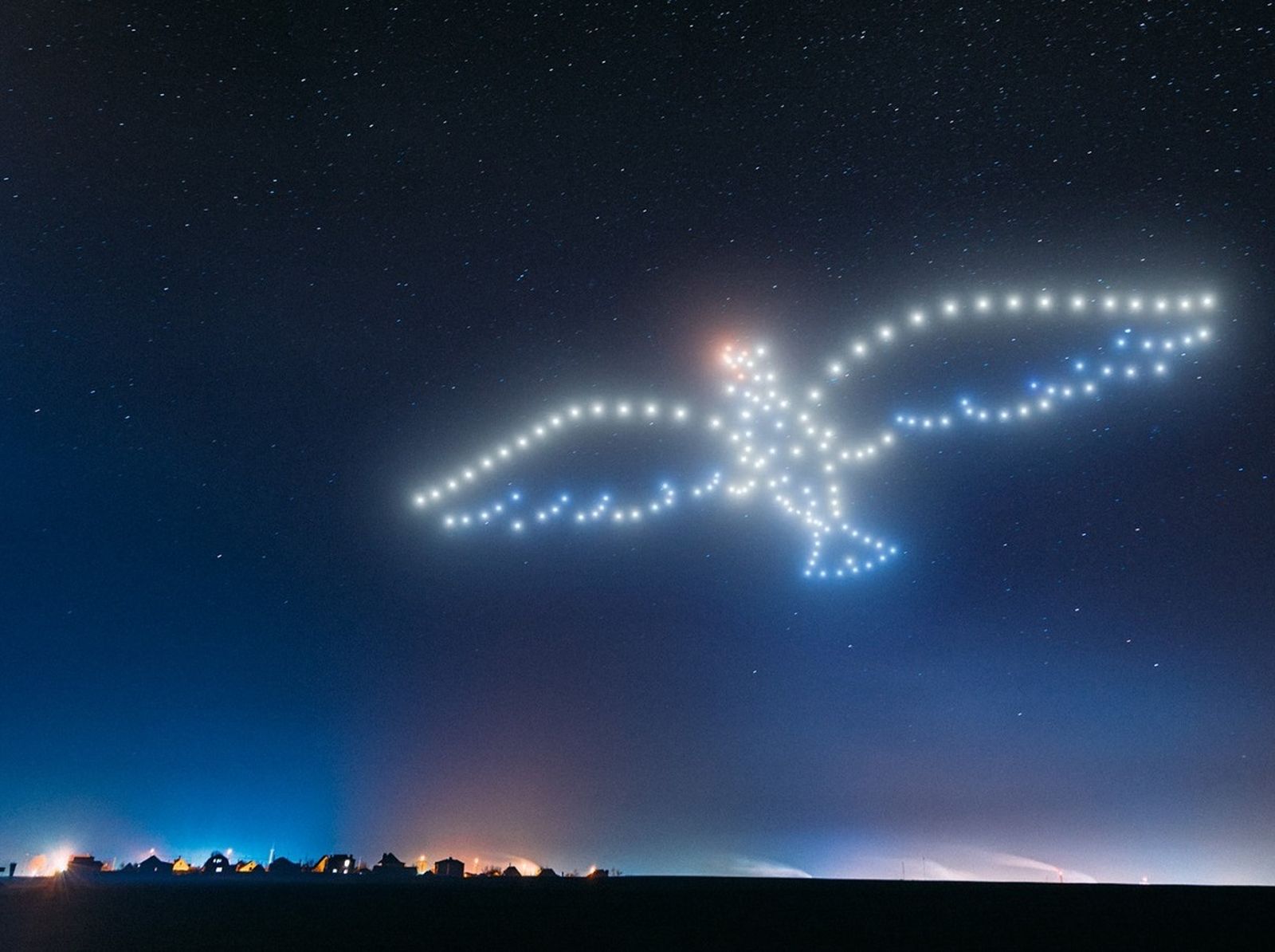 Espectáculo de drones 'Naturaleza Salvaje'