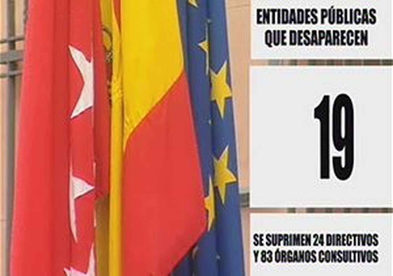 Los ajustes en la administración madrileña