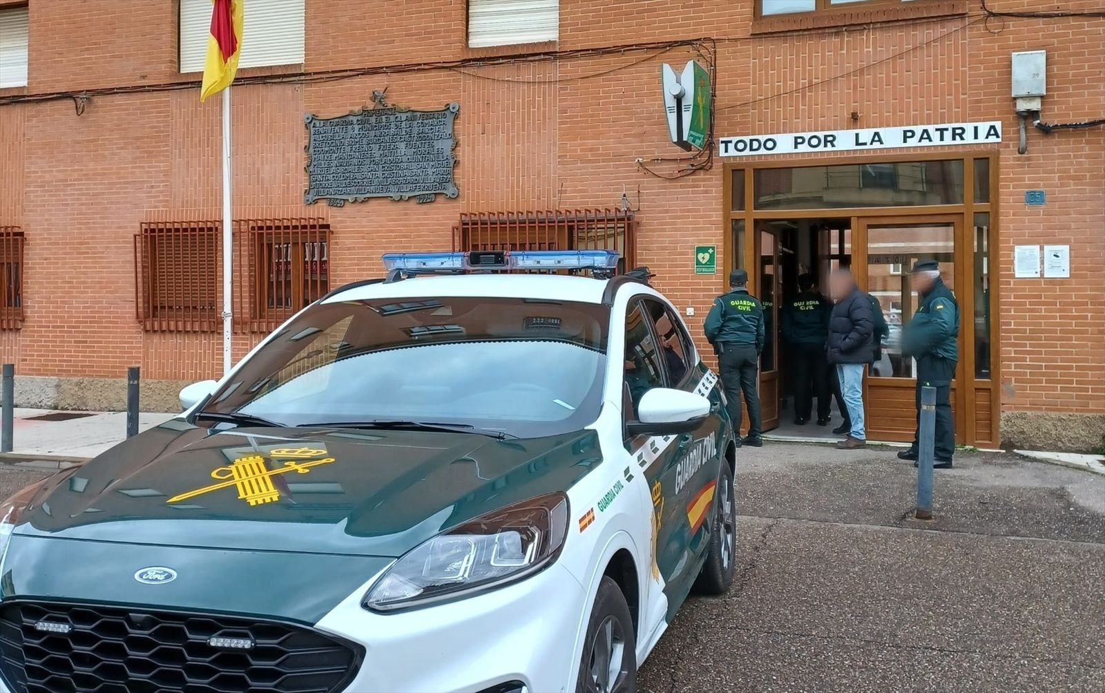 Cuartel de la Guardia Civil en Benavente (Zamora)