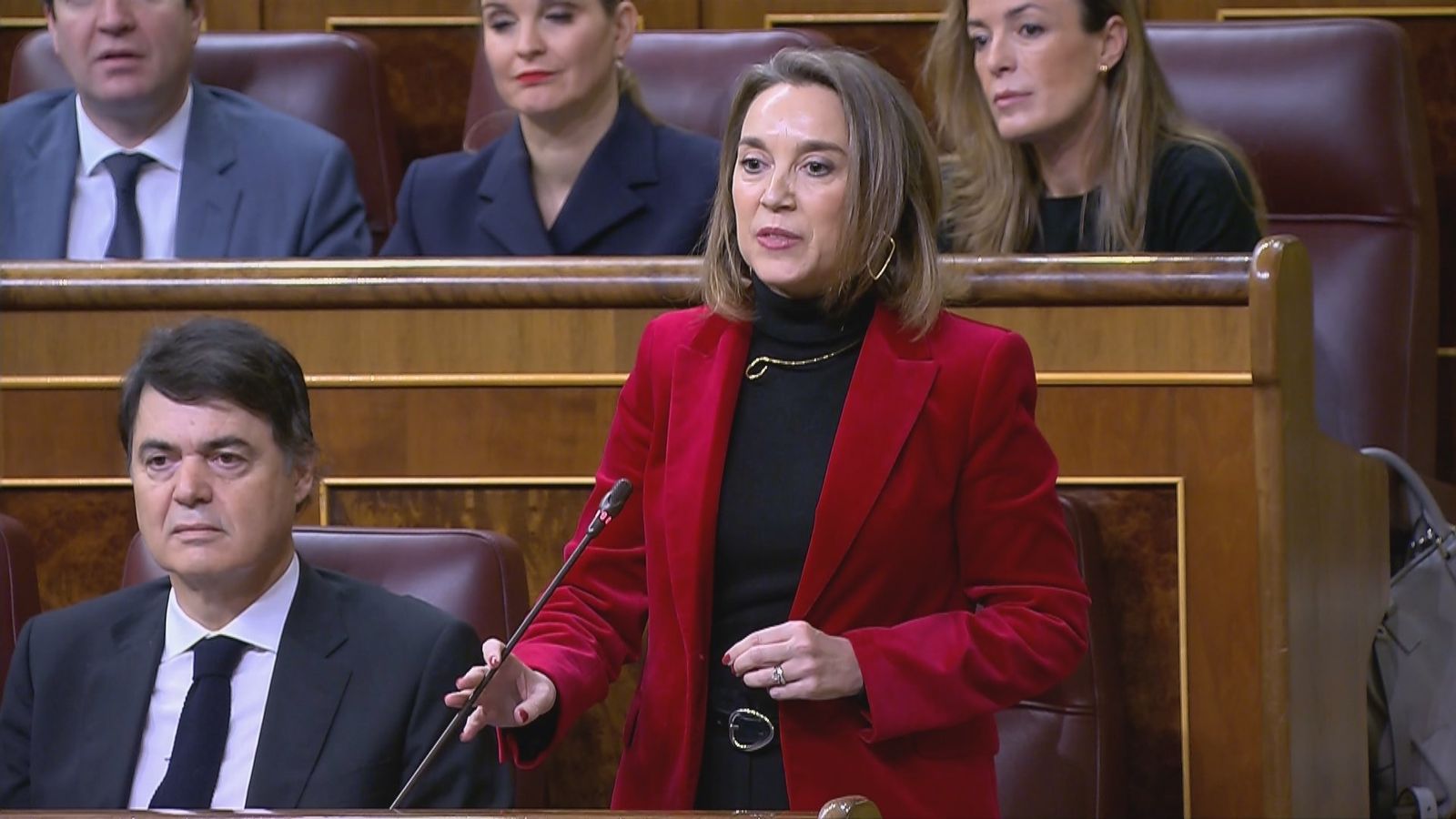 La portavoz del PP, Cuca Gamarra