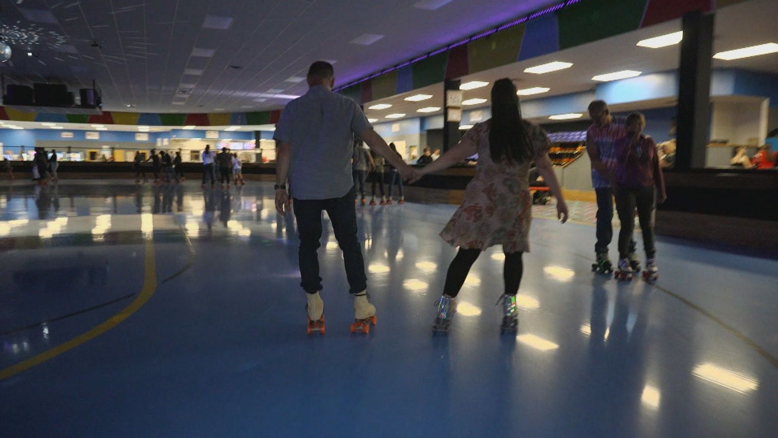 'Rolling Dance', discotecas sobre patines en Maine