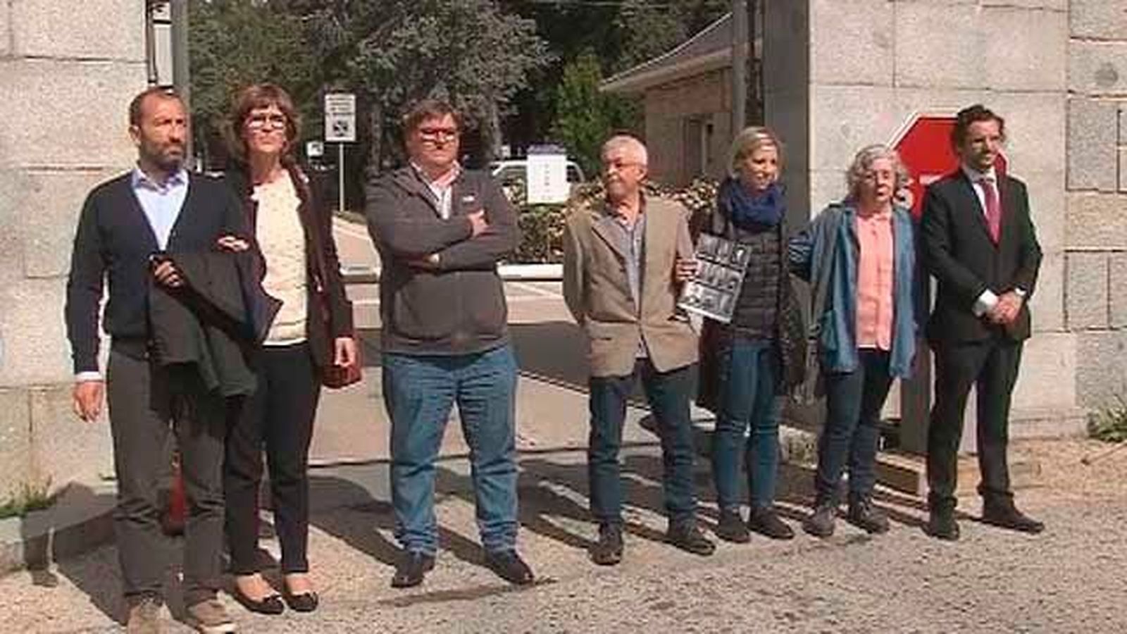 Los peritos inician los trabajos preliminares de exhumación en el Valle de los Caídos