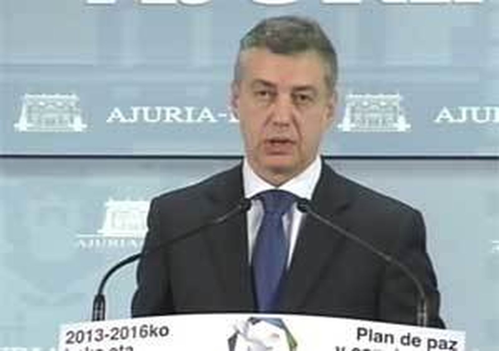 Urkullu pide a los partidos "sentido de Estado" para asentar la convivencia