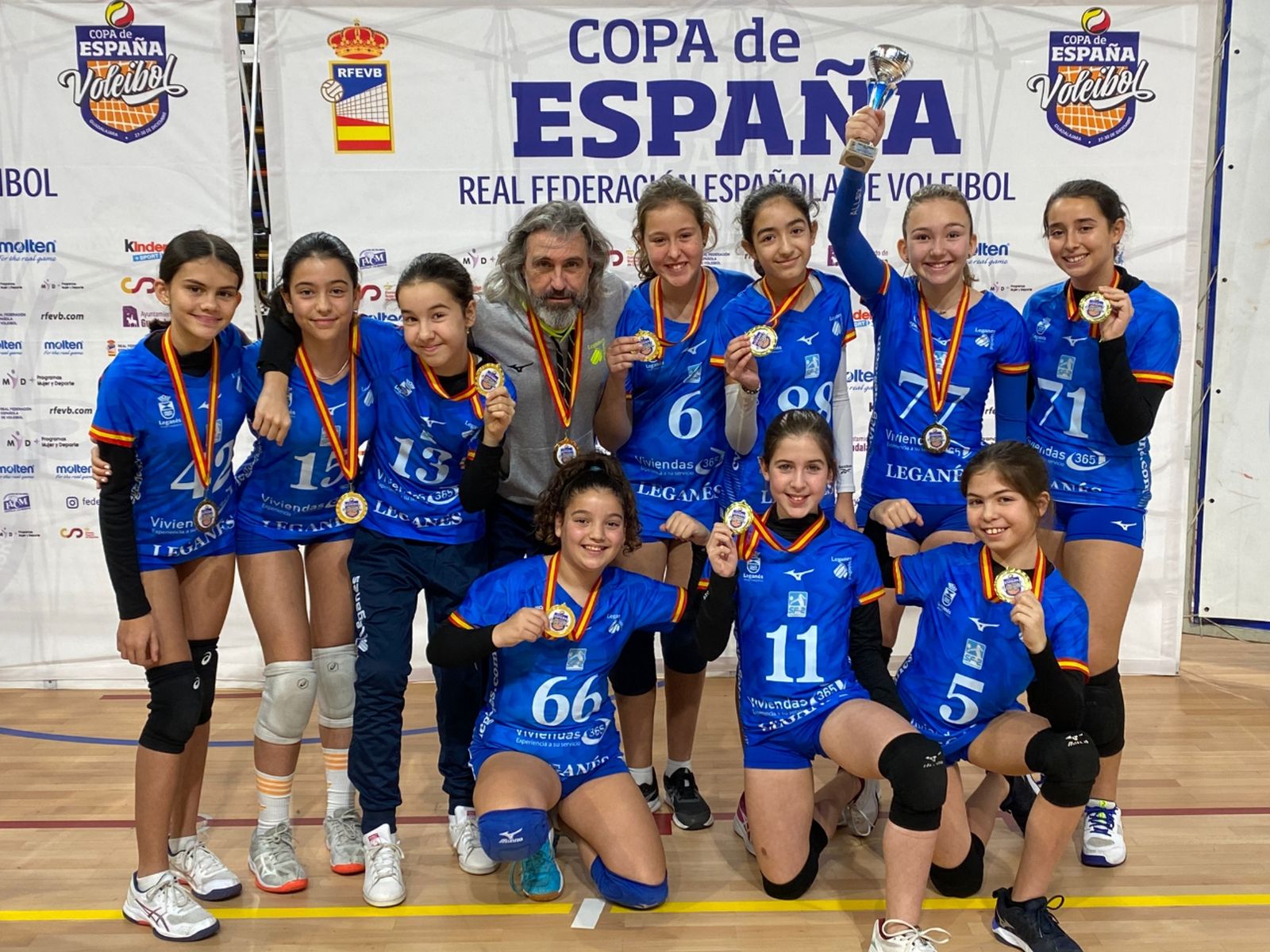 Voleibol Leganés Alevín Femenino A