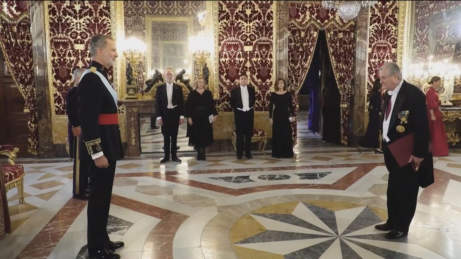 El rey recibe las cartas credenciales de siete nuevos embajadores