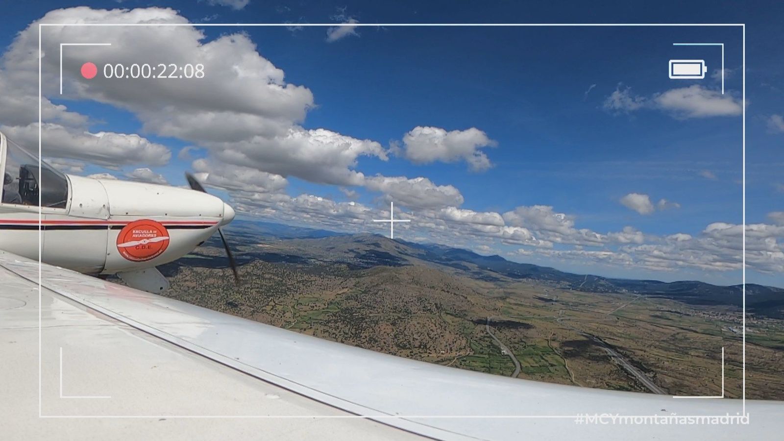 Madrid desde el aire: montamos en avioneta para ver la Sierra de Madrid