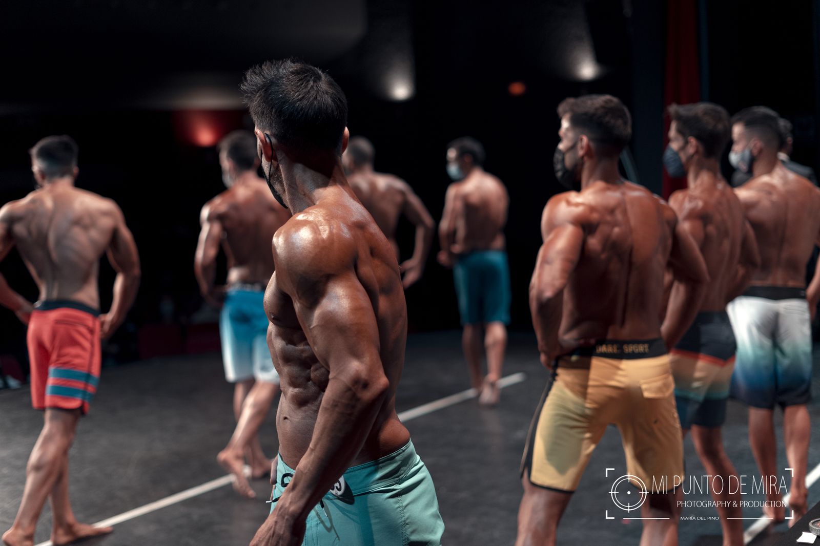 En la categoría Mens Physique cada vez son más jóvenes y vienen pegando más fuerte