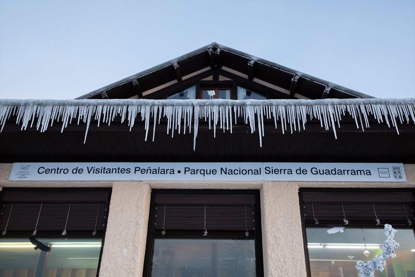 Centro de visitantes en el Puerto de Cotos, Sierra de Guadarrama