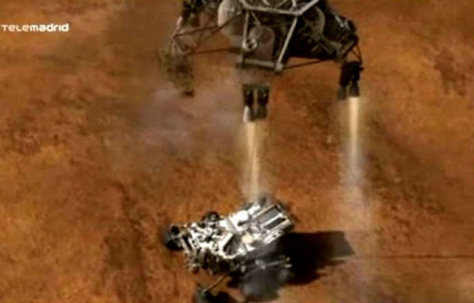Curiosity aterriza en Marte
