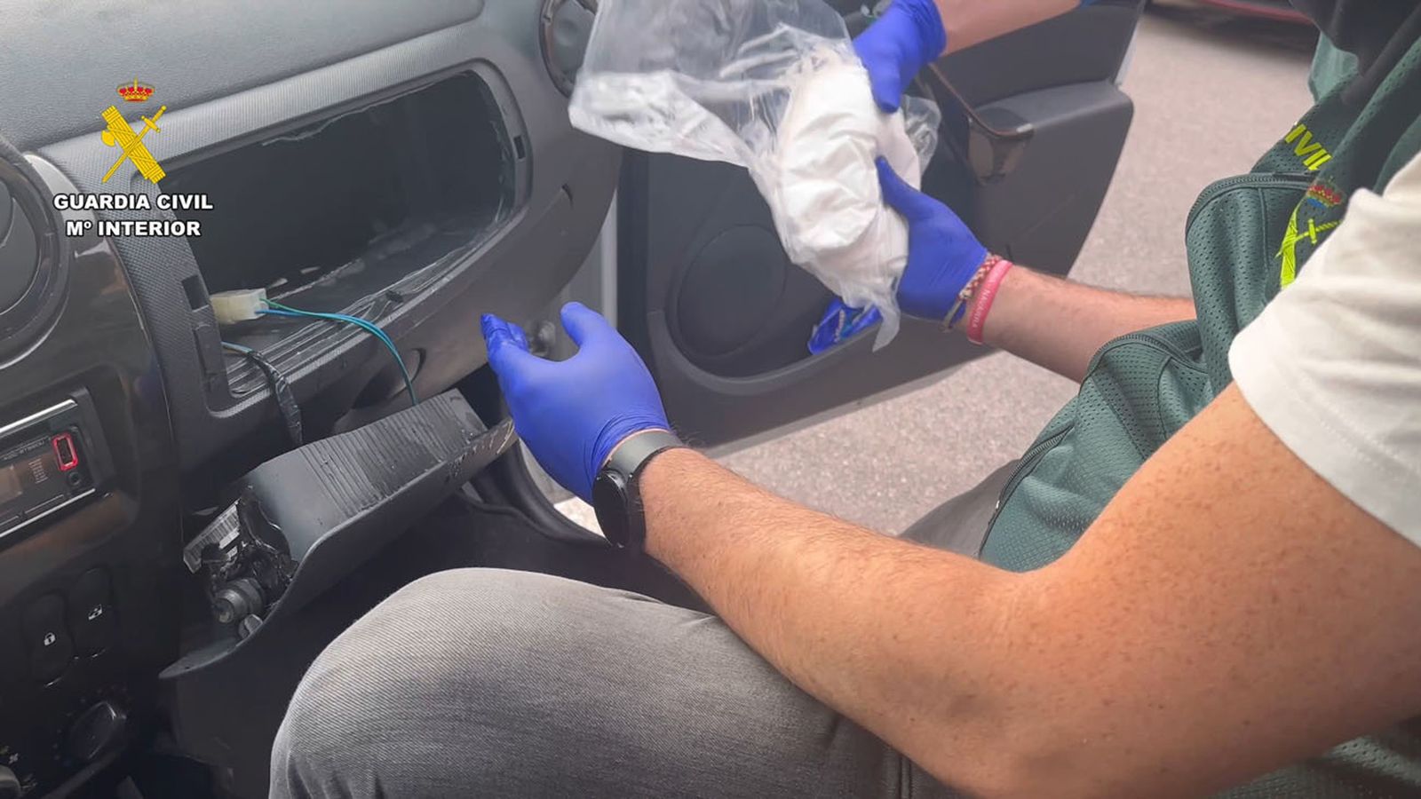 La Guardia Civil intercepta 40 kilos de speed en Navarra