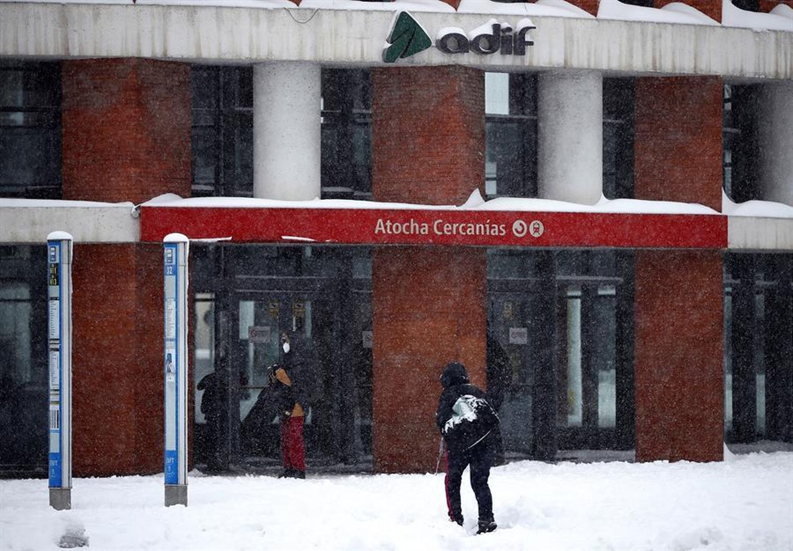 Filomena deja una nevada histórica en Madrid