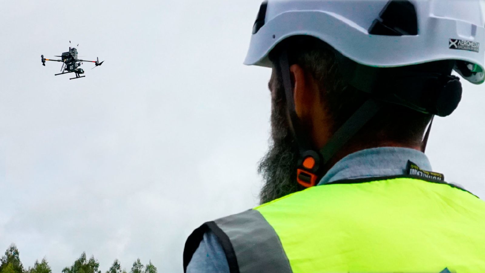 Prueba del sistema Dronefinder